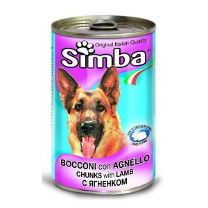Simba консервы для собак с ягненком 1275gr