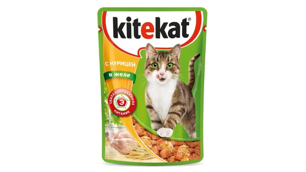 Влажный корм Kitekat